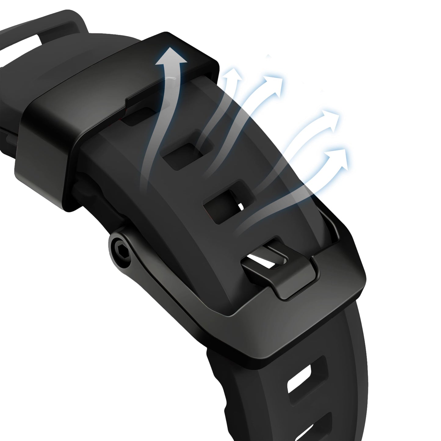 Sport Silicone Fashion Strap for Apple Watch 42/44/45/46/49 mm - Blue