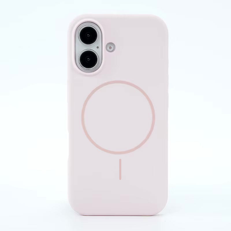Magnetic Liquid Silicon Case for iPhone 16