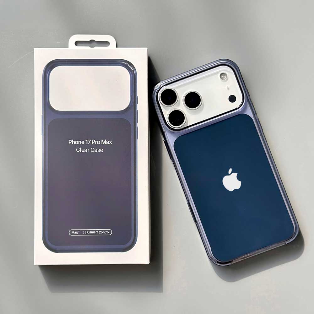 Apple Acrylic iPhone 17 Pro Max Clear Case with MagSafe - Blue