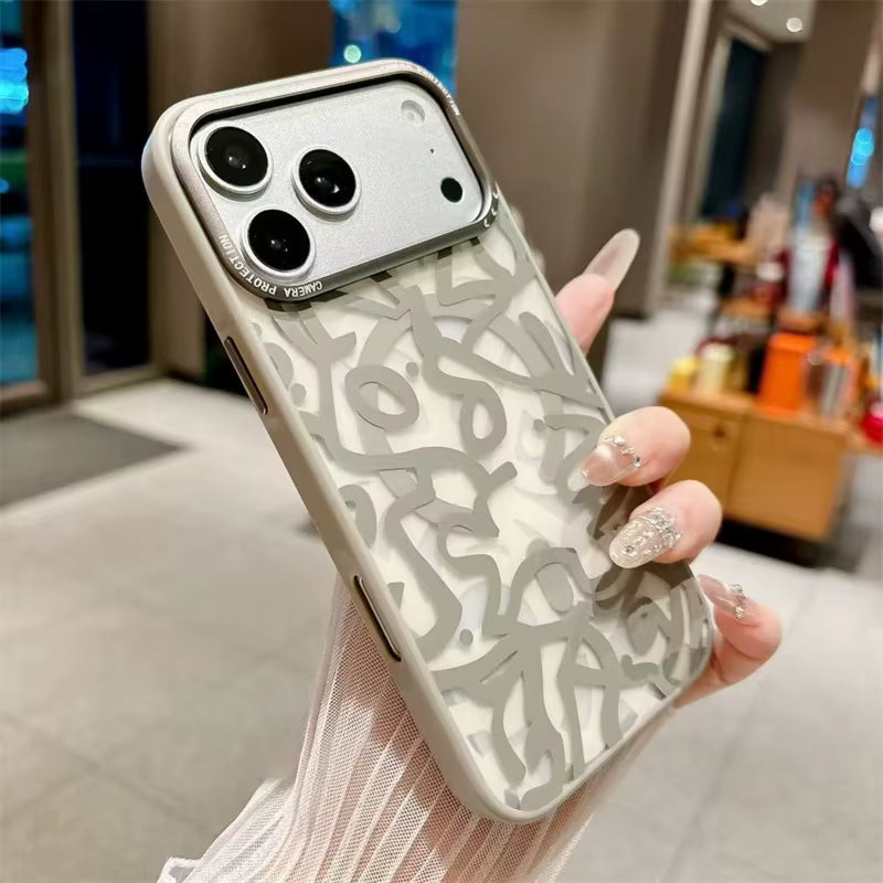 VAWI Exclusive Design Abstract Line MagSafe Case for iPhone 17 Pro Max