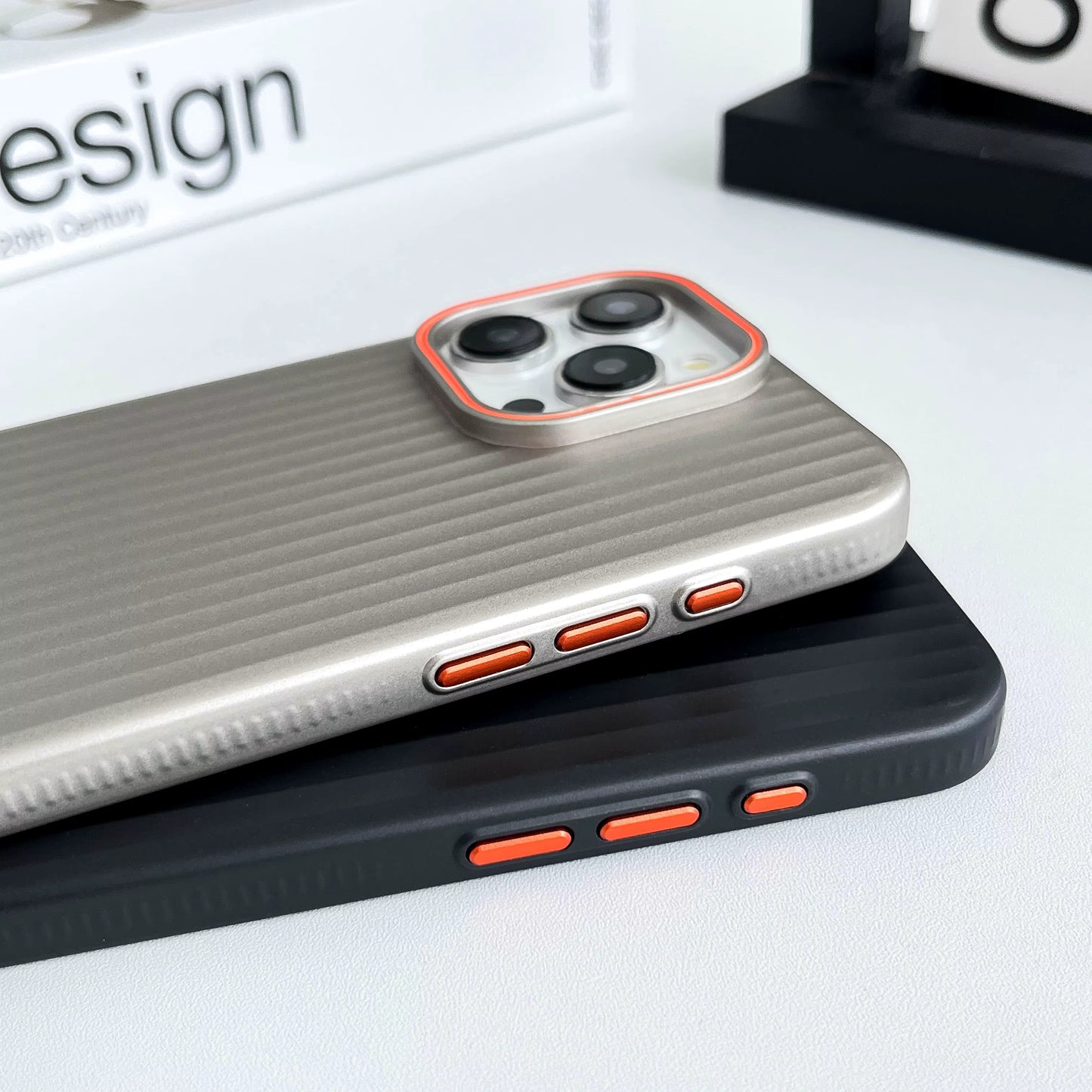 TecHub WECAN iPhone 15 Pro Max hard case with anti-slip, anti-fingerprint finish, providing durable protection and a sleek look.