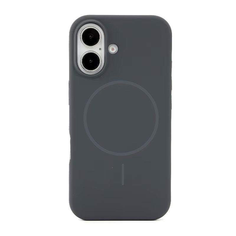 Magnetic Liquid Silicon Case for iPhone 16