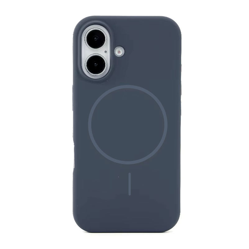 Magnetic Liquid Silicon Case for iPhone 16