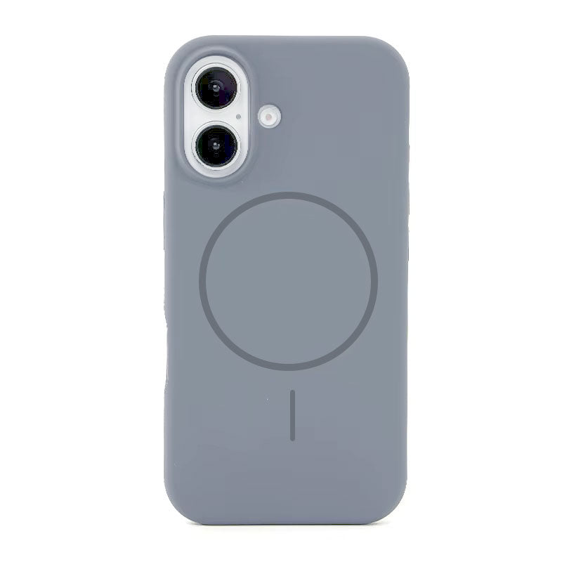 Magnetic Liquid Silicon Case for iPhone 16
