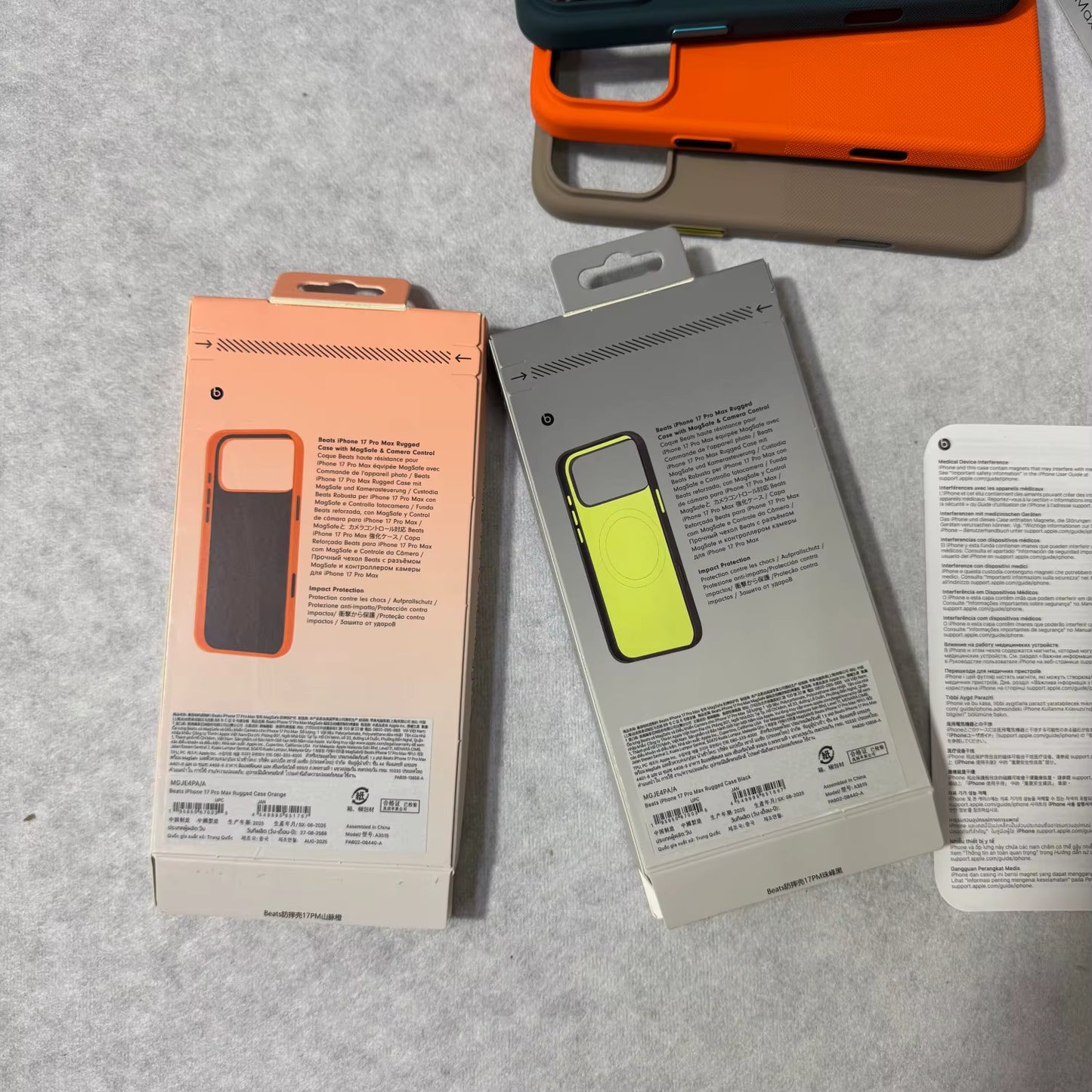 Beats iPhone 17 Pro Max Rugged Case with MagSafe and Camera Control