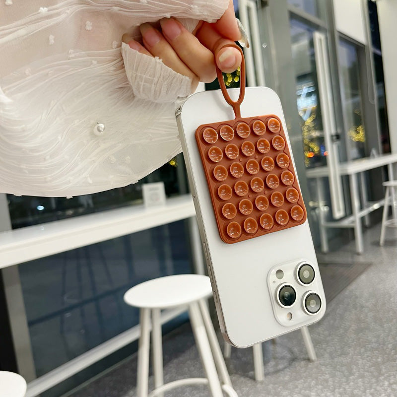 Silicone Suction Phone Holder with Sticky Grip