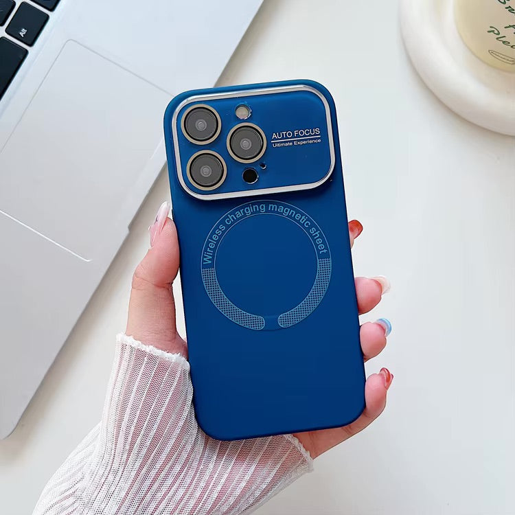 Magnet Design Case Liquid Silicone Magnetic Case for iPhone 14 Pro Max