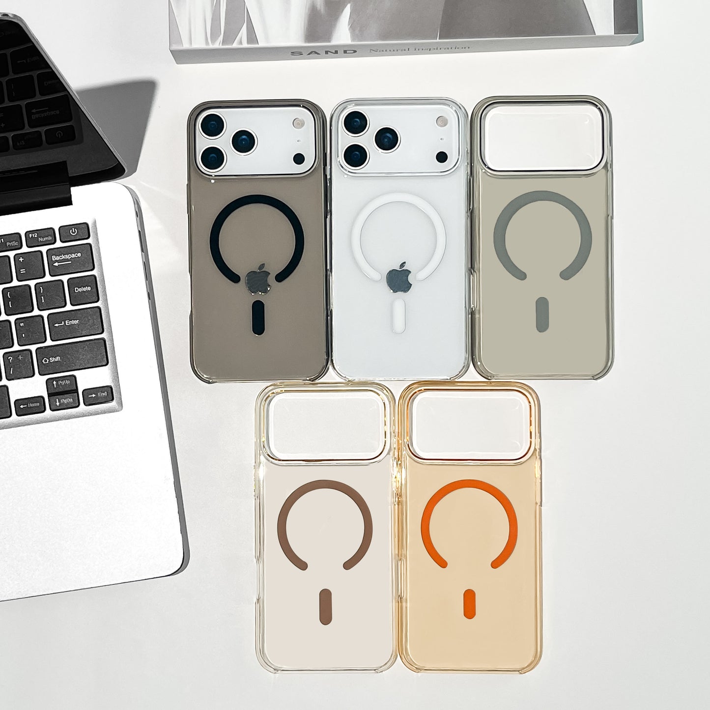 Apple iPhone 17 Pro Max Acrylic Clear Case with MagSafe (Without Camera Button)
