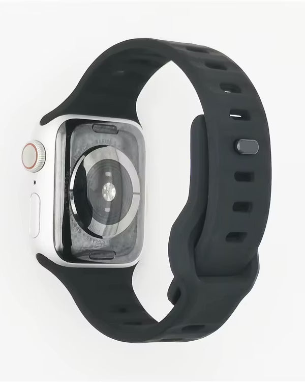 Buckle Strap Silicone Band for Apple Watch 42/44/45/46/49 mm