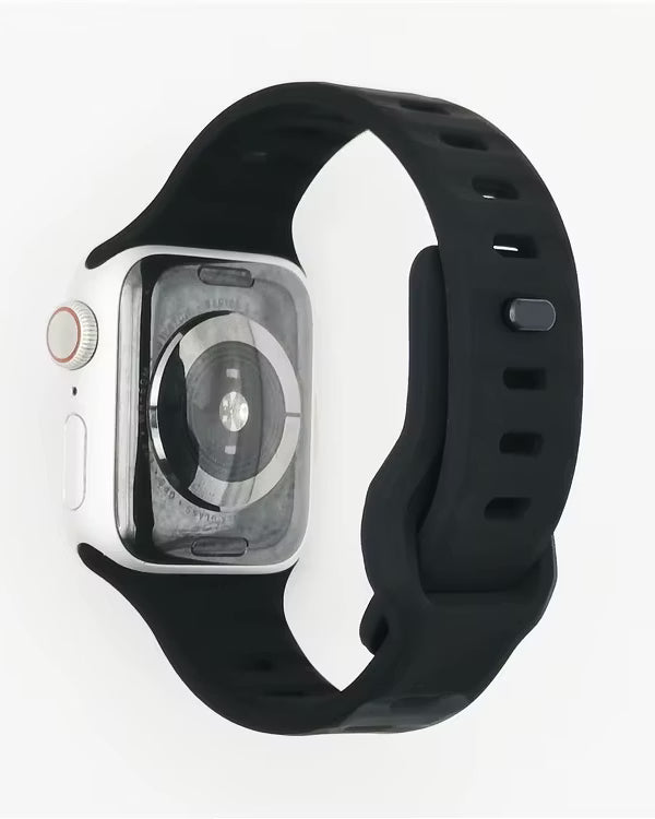 Buckle Strap Silicone Band for Apple Watch 42/44/45/46/49 mm