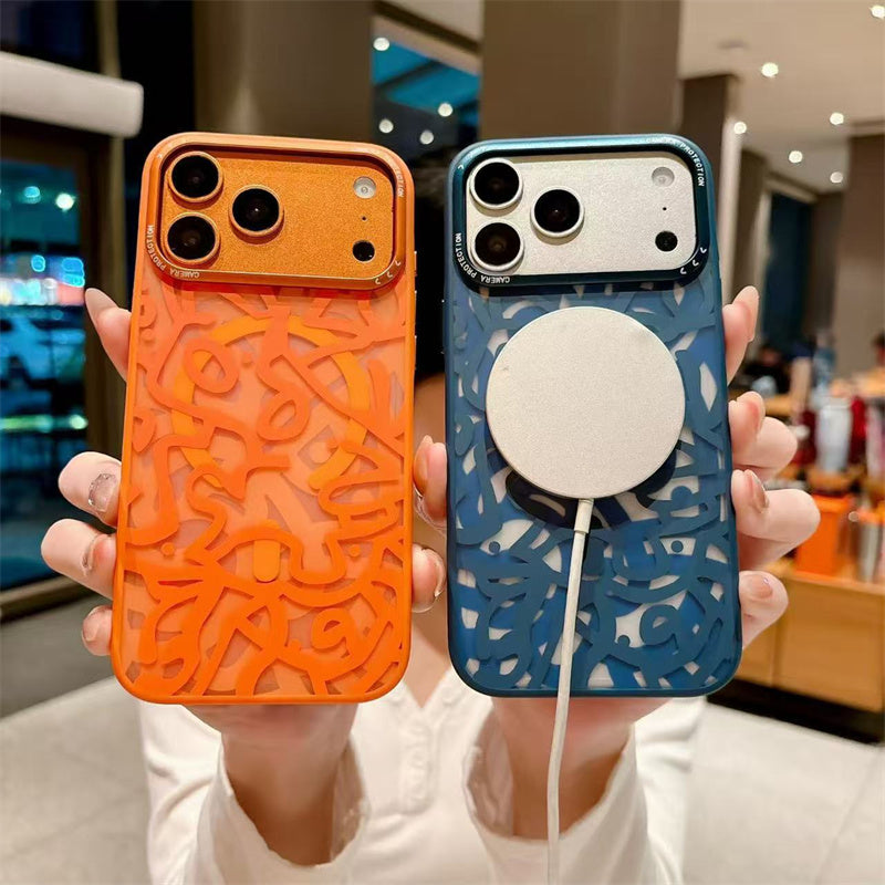 VAWI Exclusive Design Abstract Line MagSafe Case for iPhone 17 Pro Max