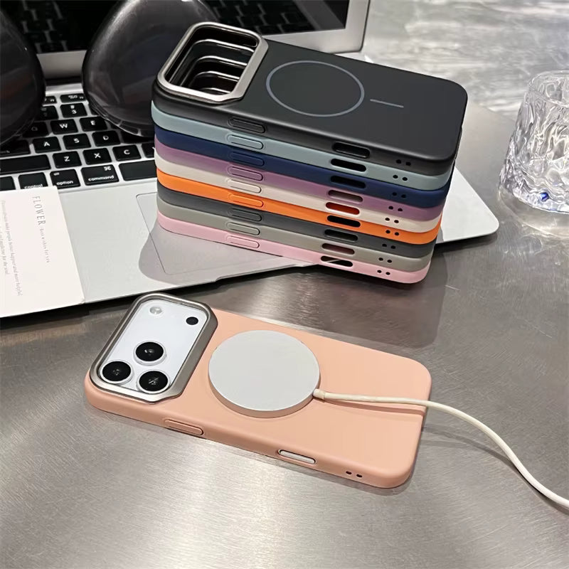 COMIE Hard Shockproof Matt MagSafe Case for iPhone 17 Pro