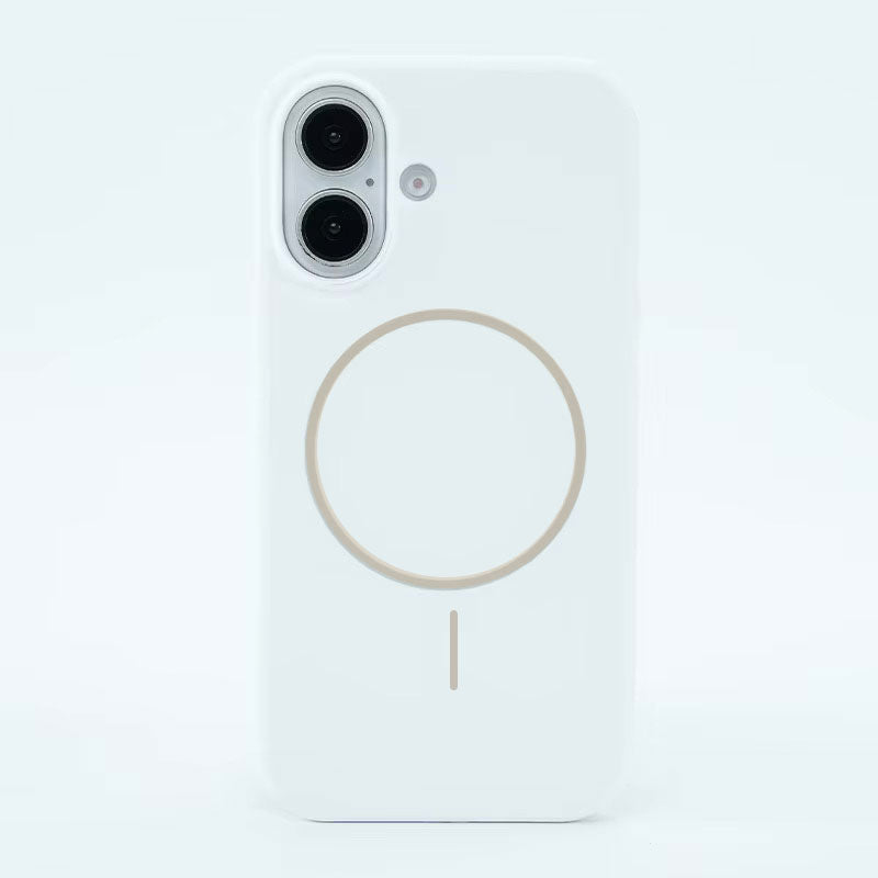 Magnetic Liquid Silicon Case for iPhone 16