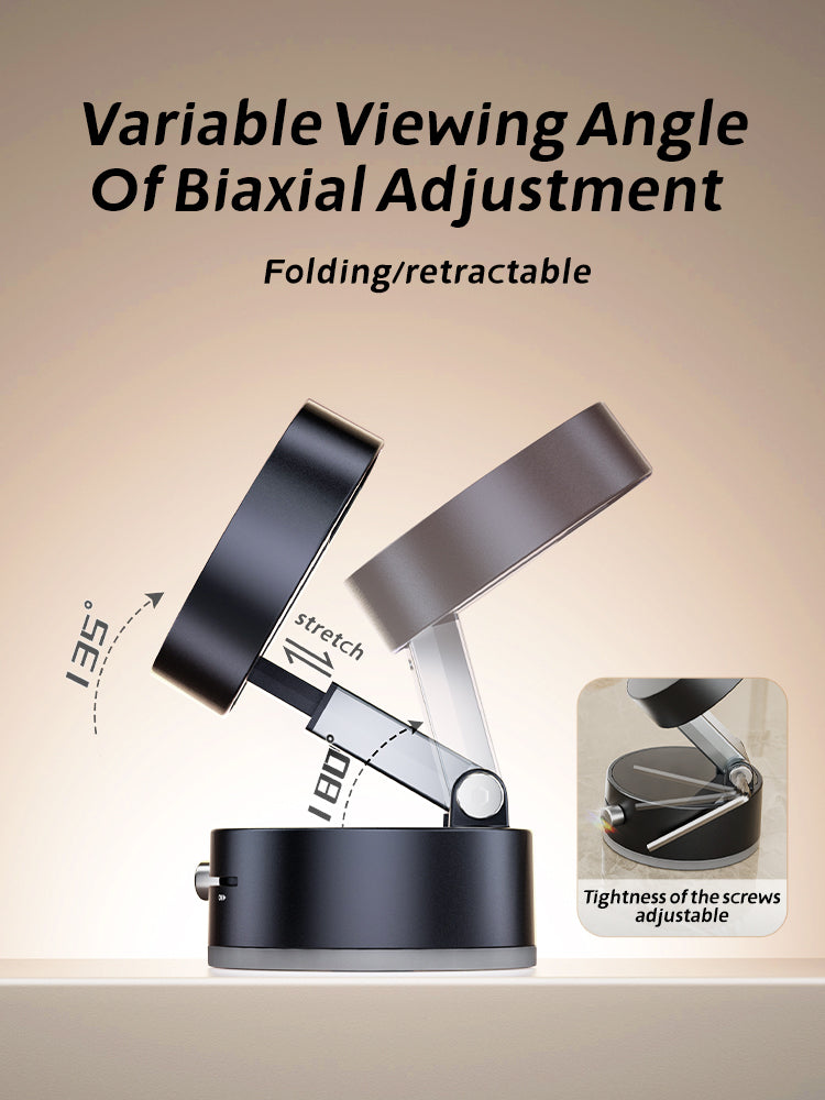 GOJI G10 Vacuum Magnetic Vacuum Phone Holder Vacuum 360 Degree Rotation and Super Strong Magnetic - Black