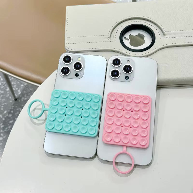 Silicone Suction Phone Holder with Sticky Grip