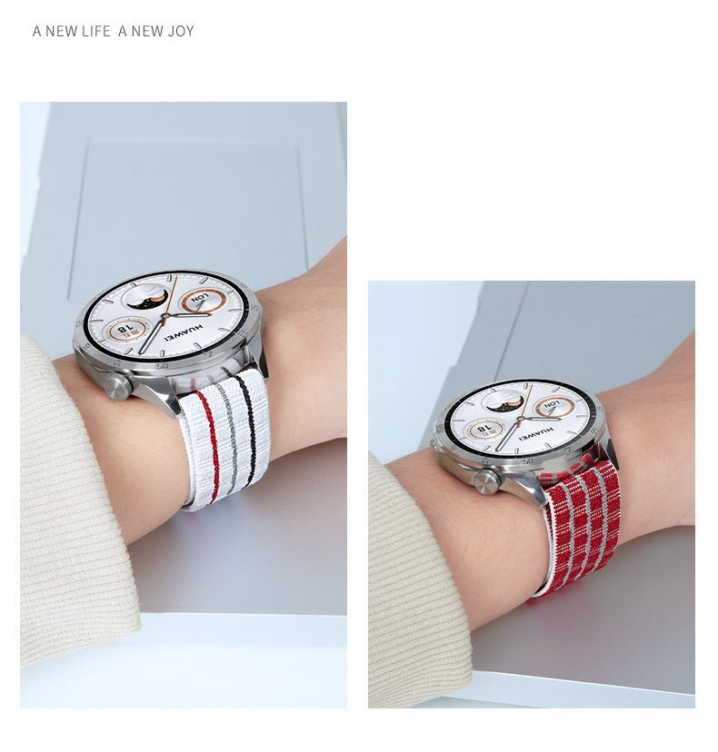 Sports Nylon Strap Band for Apple Watch 42/44/45/46/49 mm - TecHub