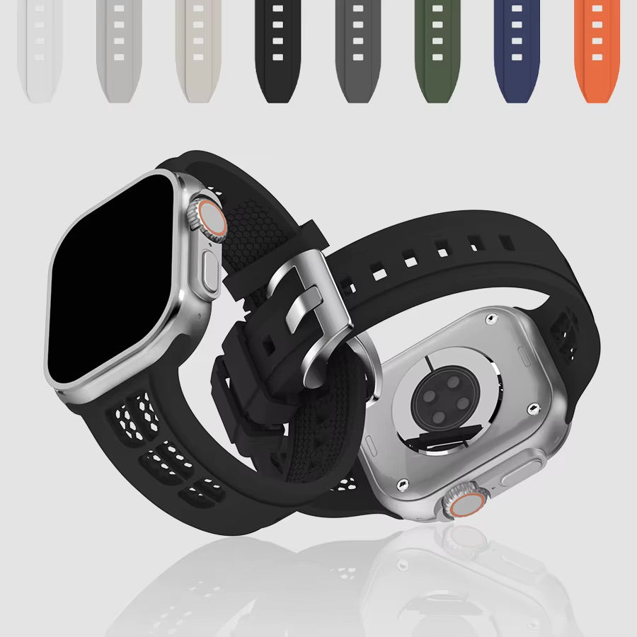 Sport Silicone Strap Belt for Apple Watch 42/44/45/46/49 mm