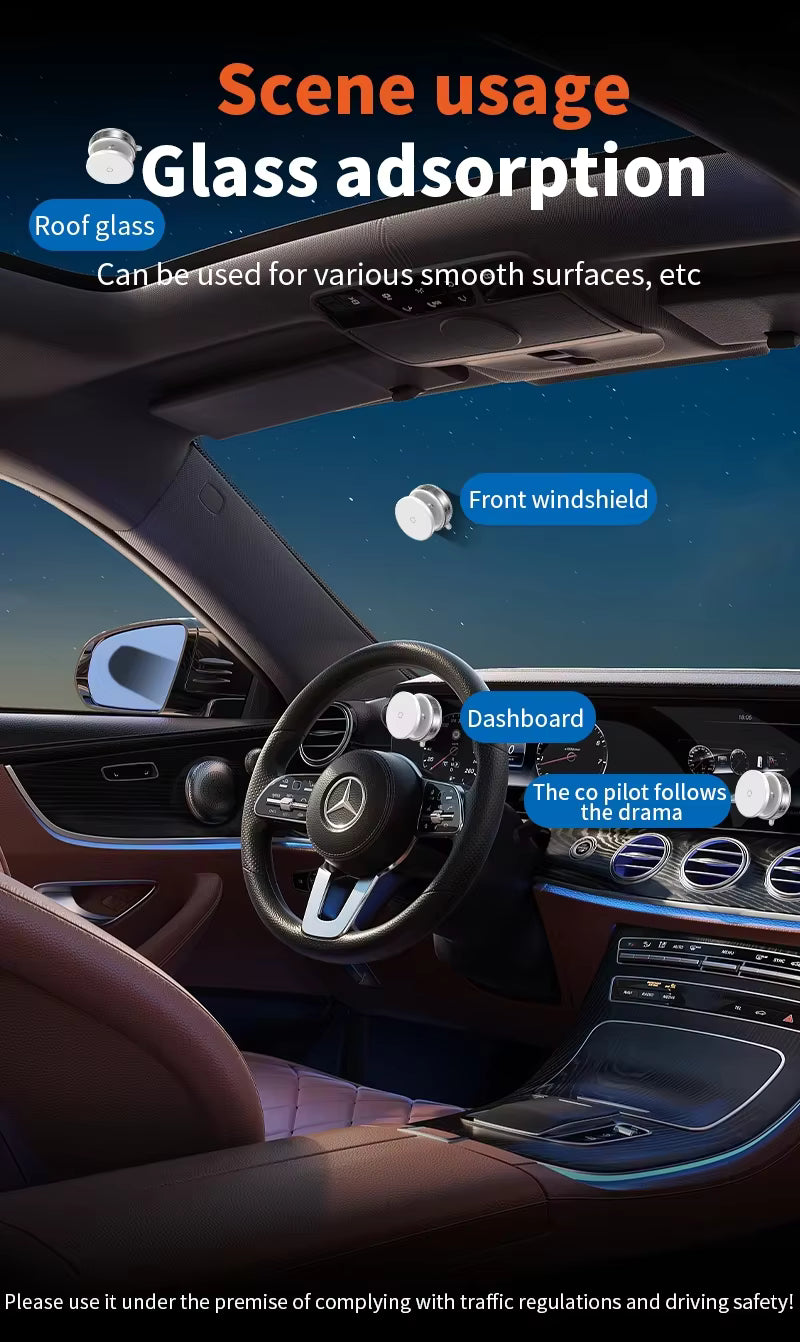 GOJI G2 Vacuum Magnetic Vacuum Phone Holder Vacuum 360 Degree Rotation and Super Strong Magnetic - Black