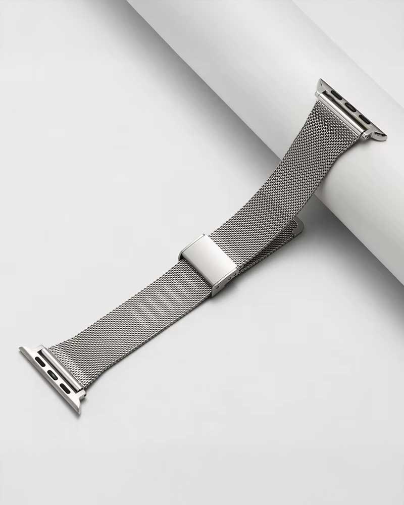 Milanese Stainless Steel Mesh Strap for Apple Watch 42/44/45/46/49 mm