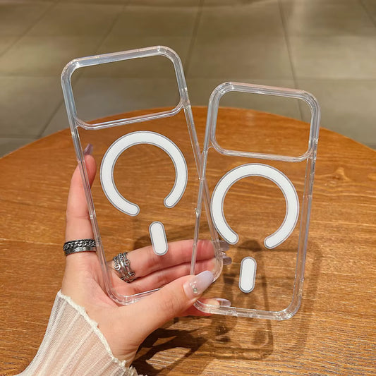 Clear MagSafe TPU Wireless Charging Case for iPhone 17 Pro Max