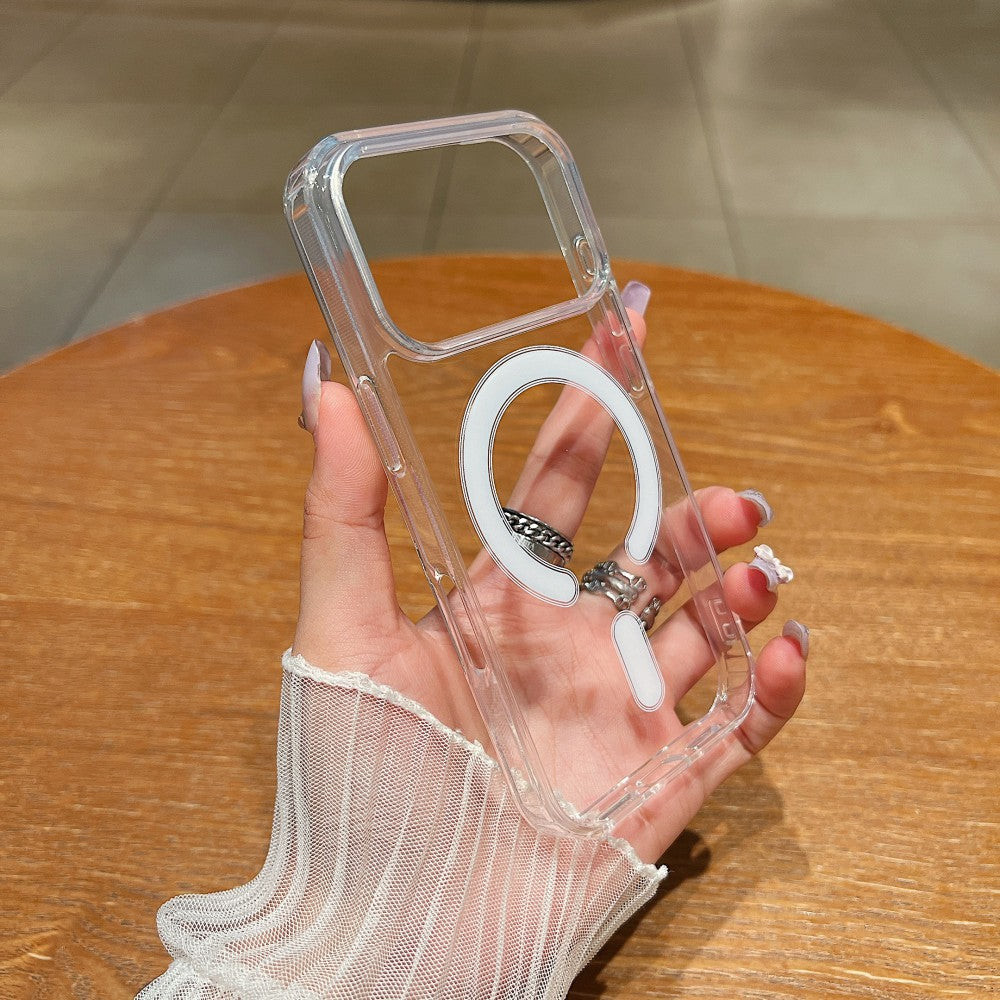 Clear MagSafe TPU Wireless Charging Case for iPhone 17 Pro Max