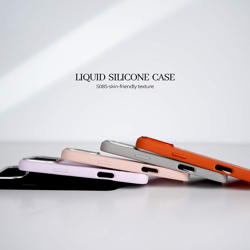 Face Design Lens Frame Inlaid with Diamond Liquid MagSafe Silicone Case for iPhone 17 Pro Max