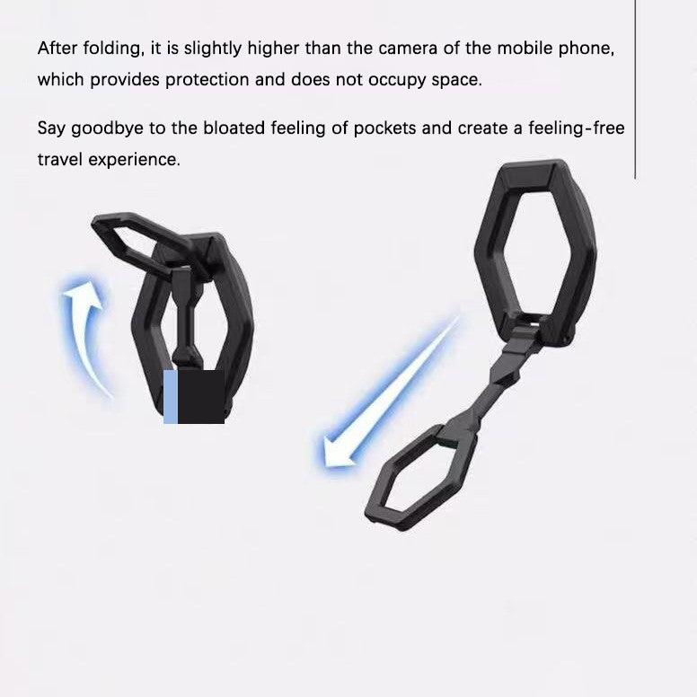 UAG Magnetic Ring Metal Grip 360 Rotation Adjustable Stand - Black