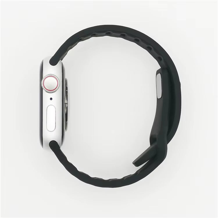 Buckle Strap Silicone Band for Apple Watch 42/44/45/46/49 mm