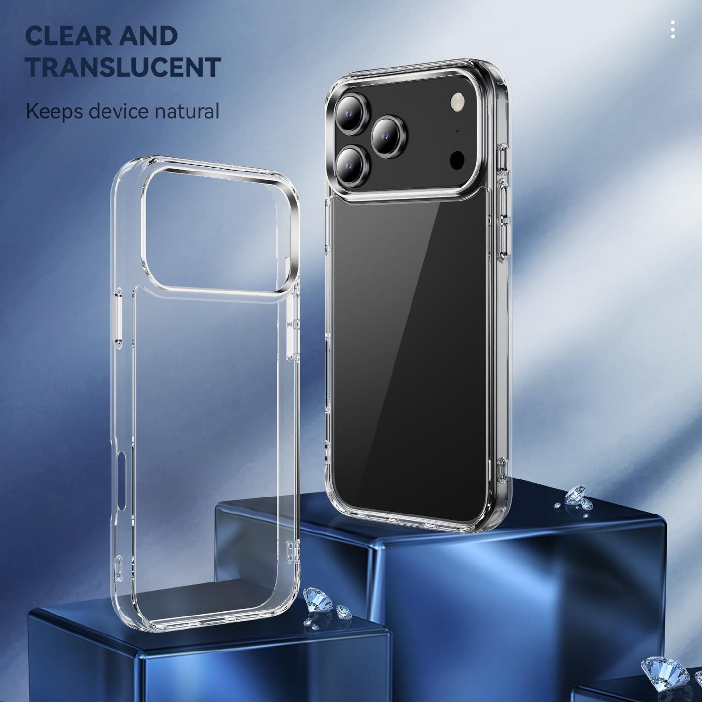 Lanex Crystal Clear Case for iPhone 17 Pro Series