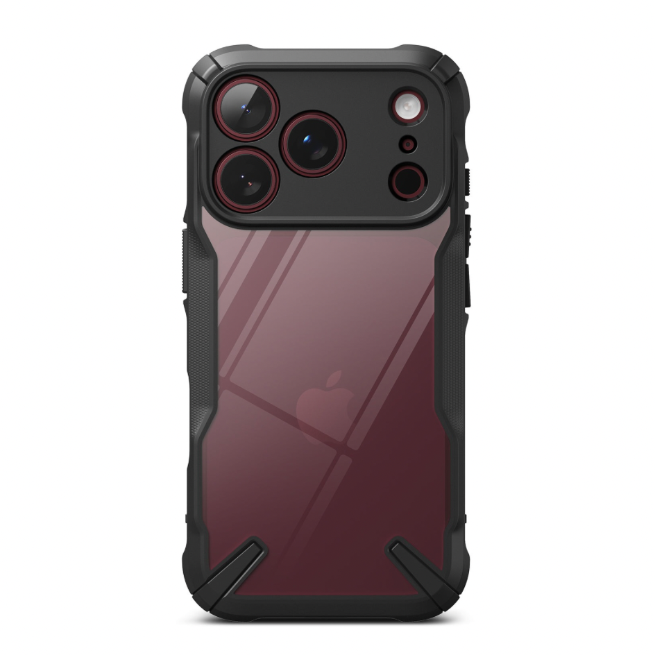 Ringke Fusion-X Slim and protective TPU case for iPhone 17/18 Pro - Black