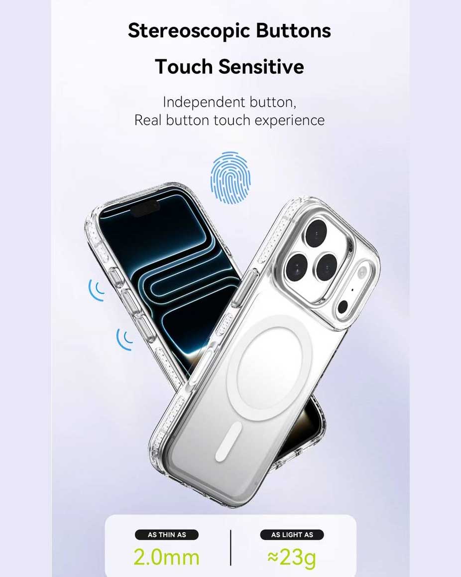 Lanex Gradient Colors Magnetic Case for iPhone 17 Pro Max