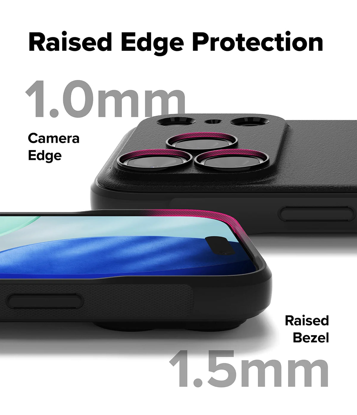 Ringke Onyx Slim and protective TPU case for iPhone 17/18 Pro Max - Black