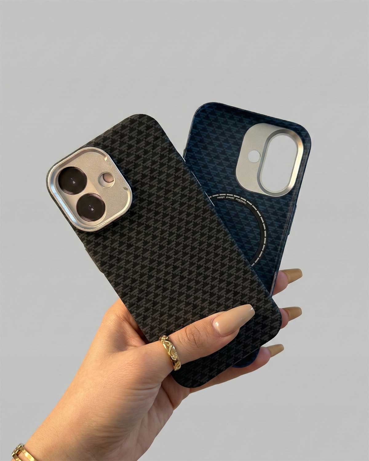 KVZV Triangle Pattern Series MagSafe Case for iPhone 17