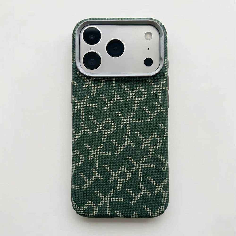 FreeKnite Fiber Texture Slim Matte Hard PC for iPhone 17 Pro Max