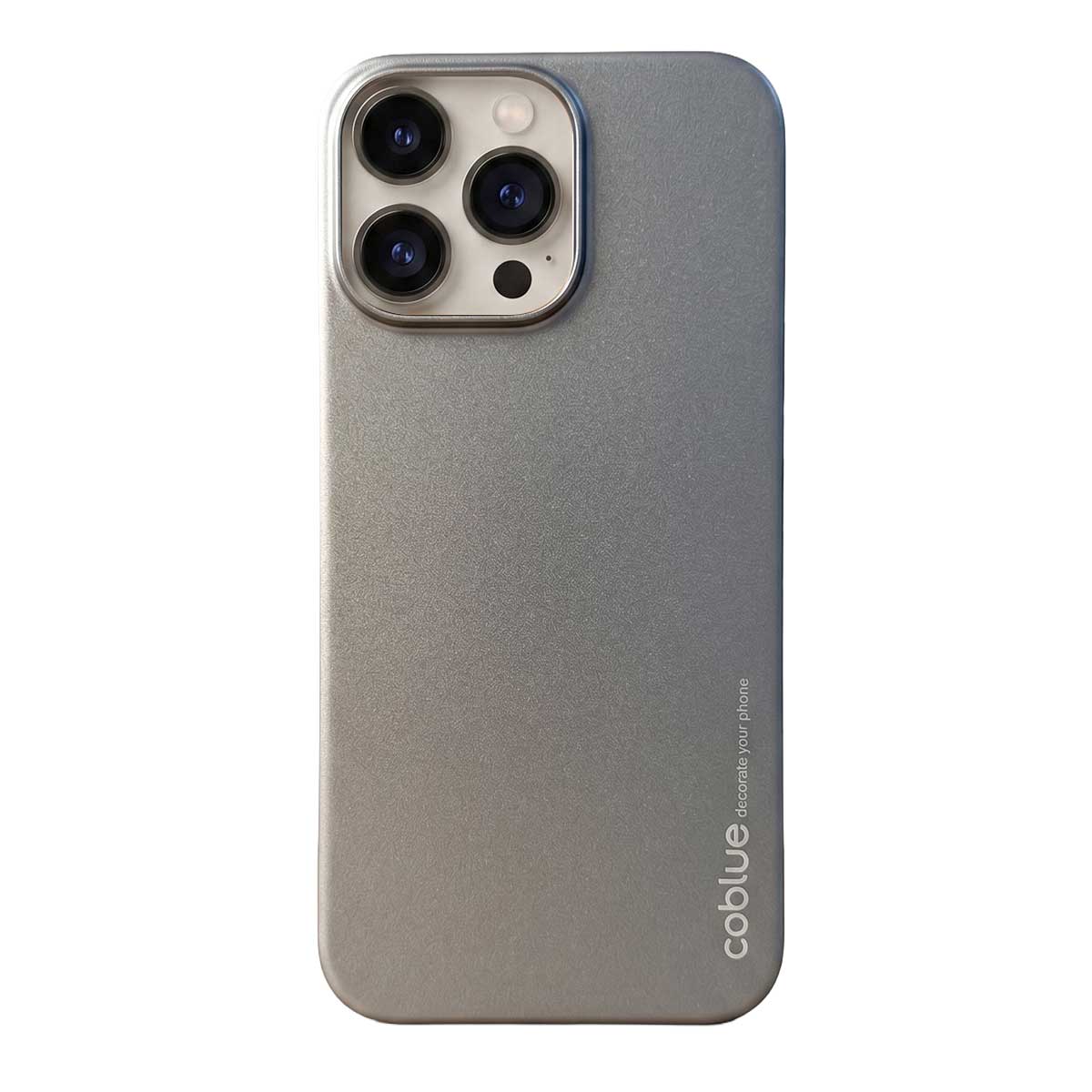 TecHub CoBlue premium hard matte case for iPhone 15 Pro Max, showcasing sleek, durable protective cover with matte finish.