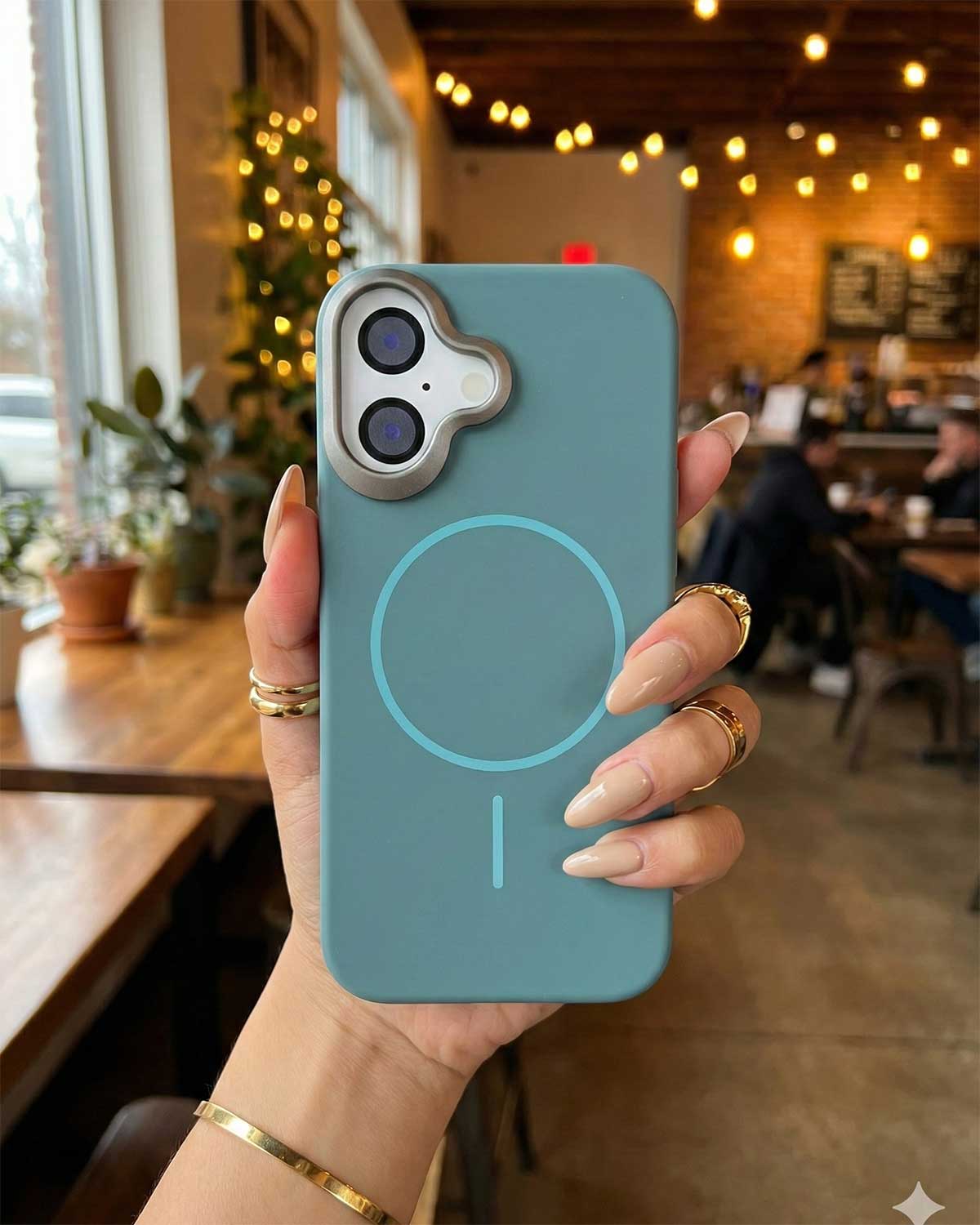 COMIE Hard Shockproof Matt MagSafe Case for iPhone 17