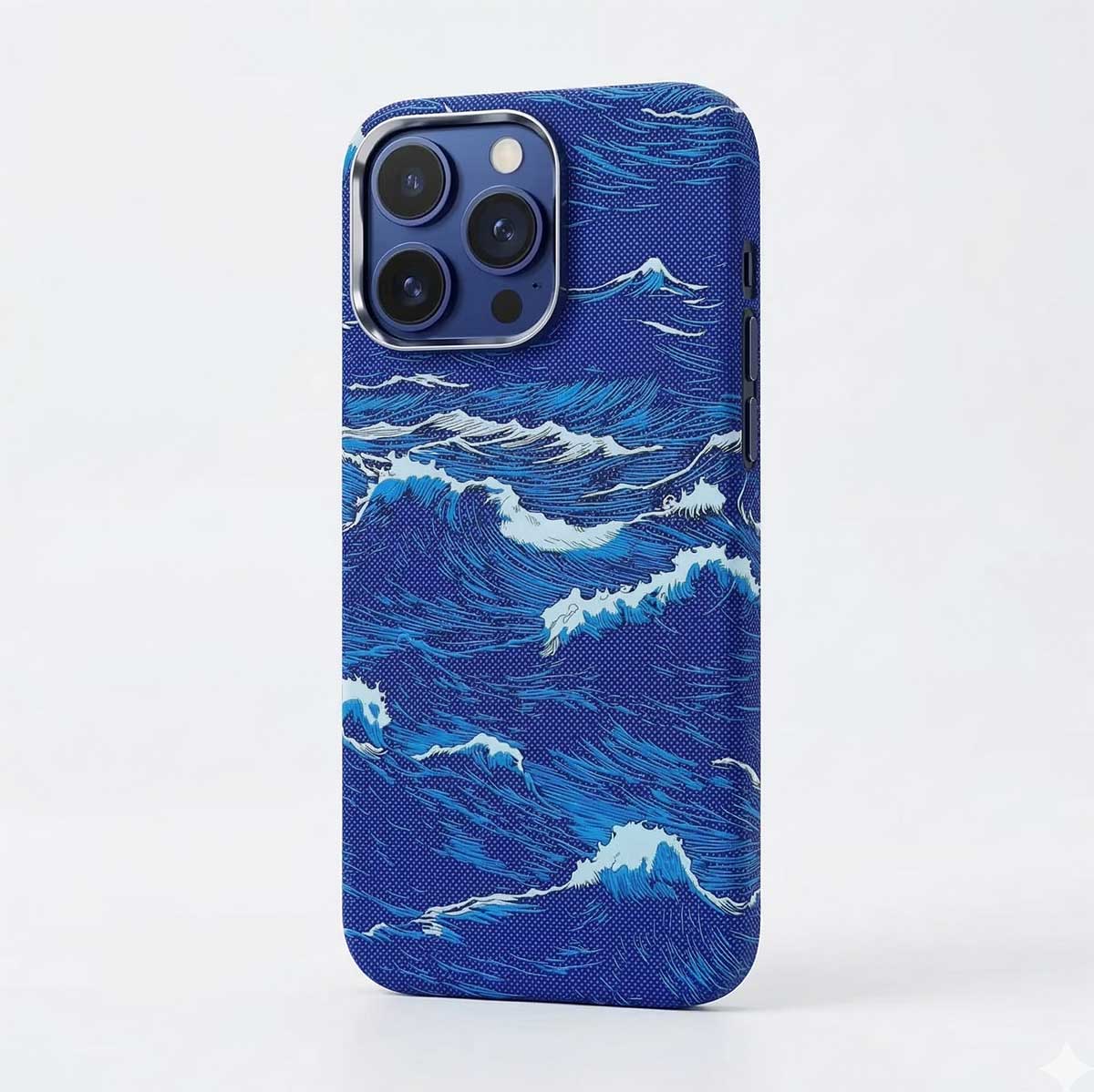 FreeAir MagSafe Waves Carbon Premium Design Case for iPhone 16 Pro Max