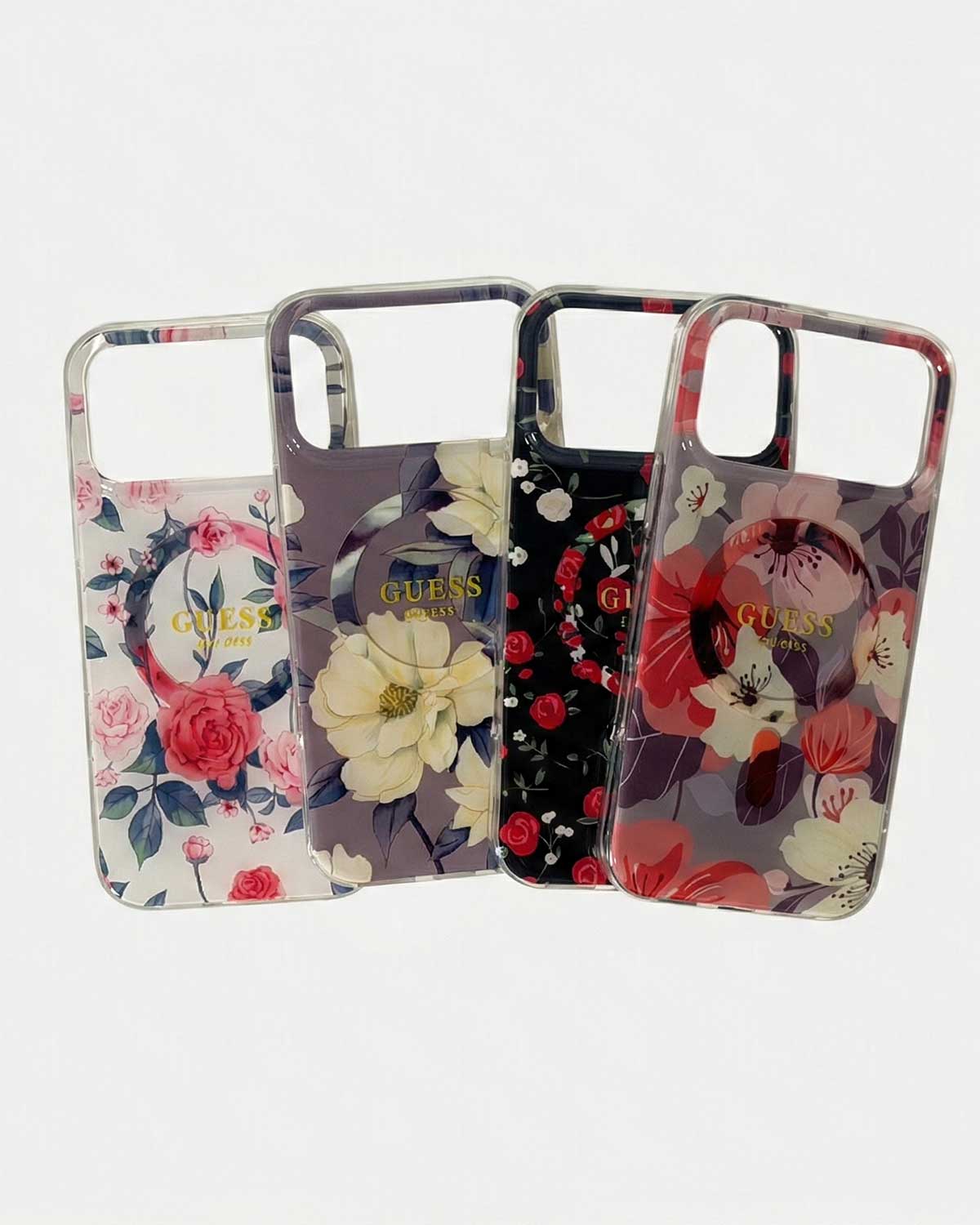GUESS IML Flower MagSafe Case for iPhone 17 Pro Max