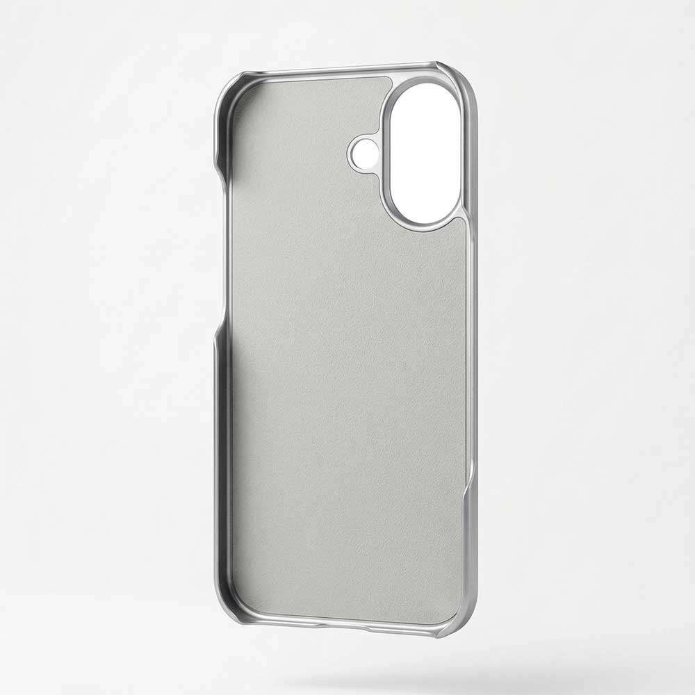 TecHub CoBlue premium hard matte case for iPhone 17, showing sleek black protective cover with textured matte finish.