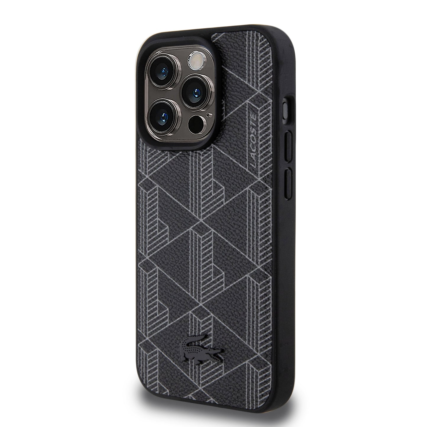 Lacoste Hard PC Leather Case for iPhone 14 Pro Max