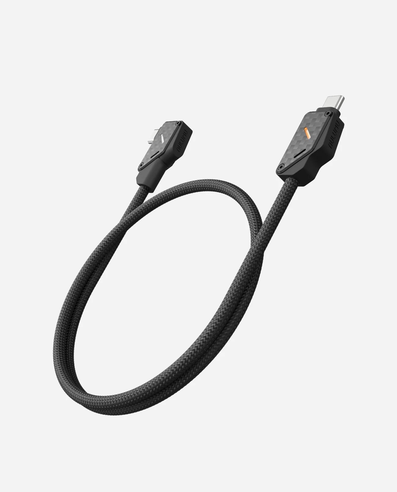 TecHub M07 Light Carbon 240W USB-C cable for fast charging and data transfer, 1.2 meters long, with sleek light carbon finish.