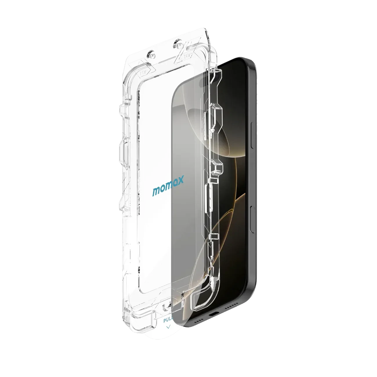 Momax Glass Pro+ Ultra Clear HD Tempered Glass for iPhone 16 Pro