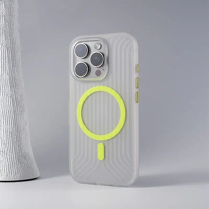 Luxury glossy Magsafe Magnetic Case for iPhone 15 Pro Max - Clear