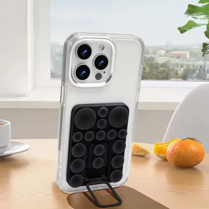 Silicone Suction Mobile Phone Folding Stand Holder