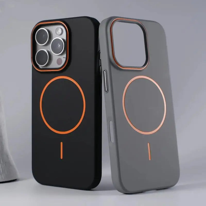 Q Series Ultrathin Simple Magsafe Phone Case for iPhone - Black