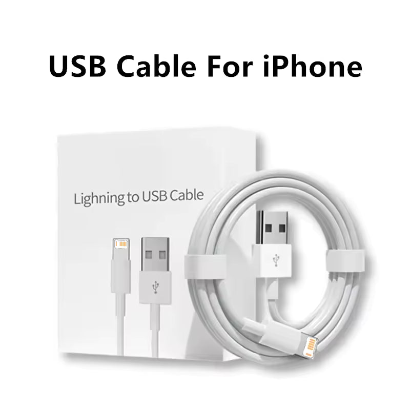 USB to Lightning Cable 1m Fast Charger Data Cable With Box