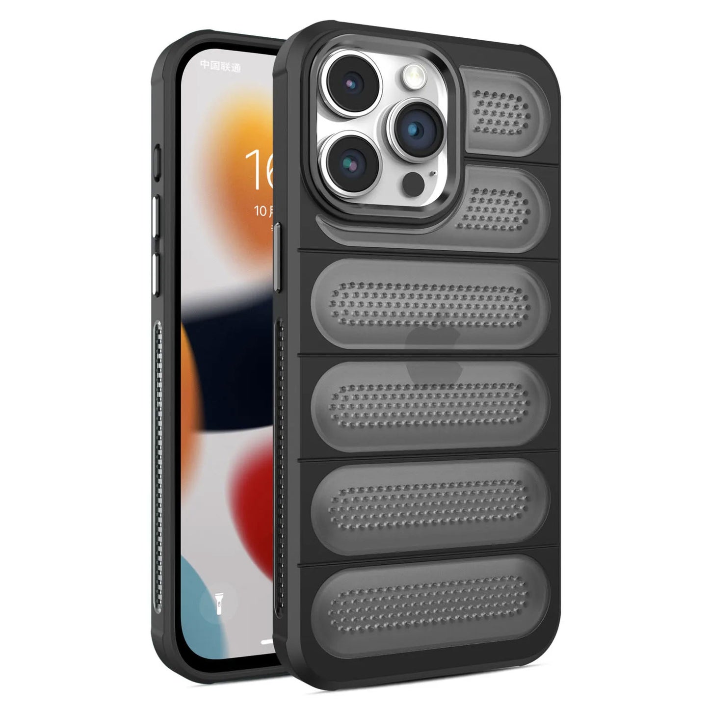 Hollow Mesh Heat Cooling Shockproof Case for iPhone 14 Pro Max