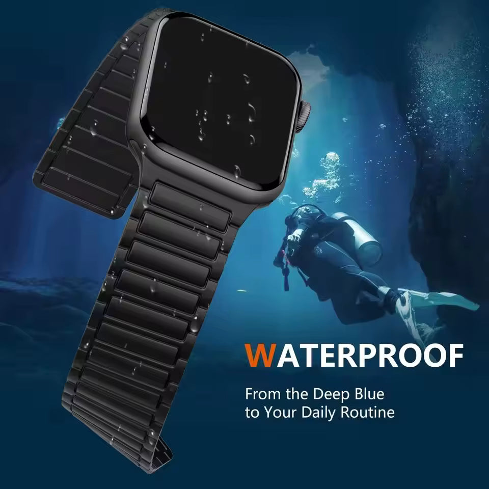 Recci Magnetic Band Sport Silicone Bracelet for Apple Watch 42/44/45/46/49 mm