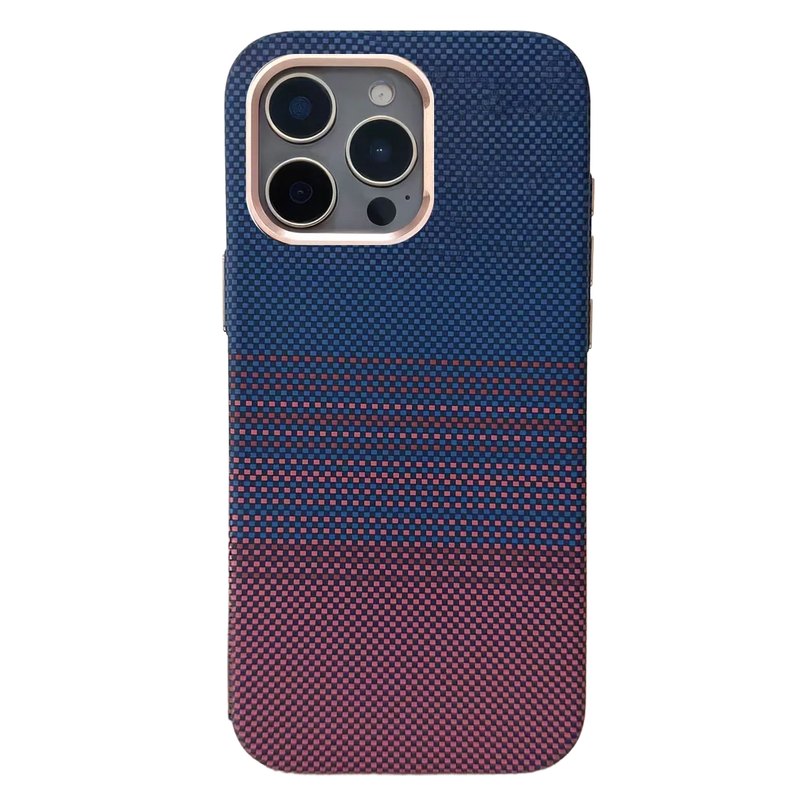 TecHub FreeAir MagSafe carbon premium design case for iPhone 16 Pro Max, featuring a sleek black carbon fiber pattern and precise cutouts.