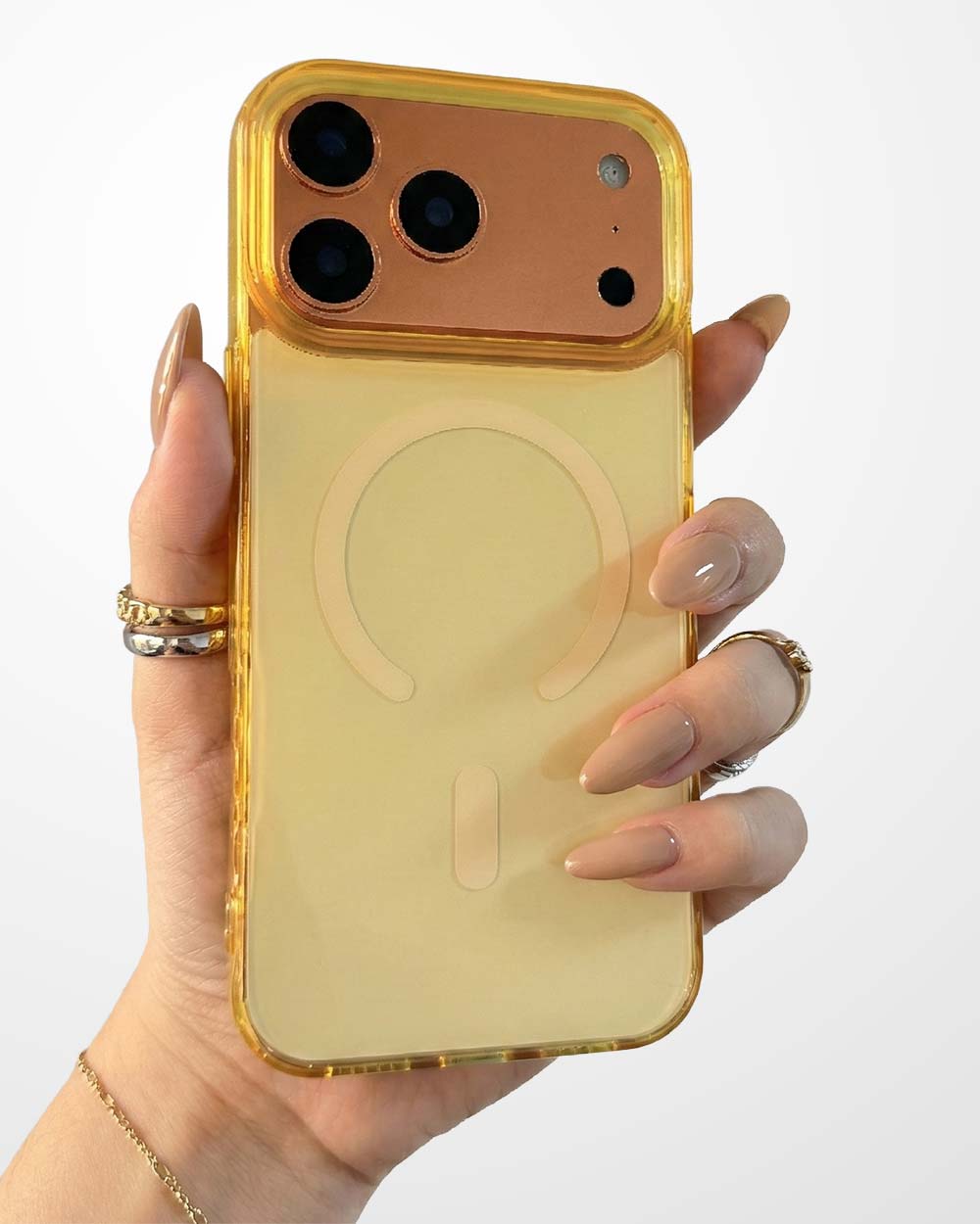 Luxury Colorful Electroplated Magnetic Case for iPhone 17 Pro Series